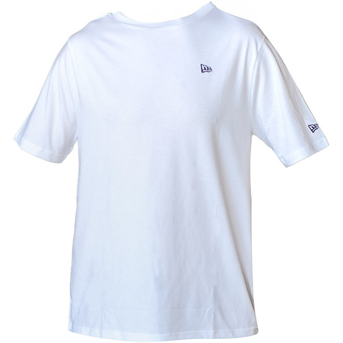 Kleidung Herren T-Shirts New-Era NE Essentials Tee Weiss