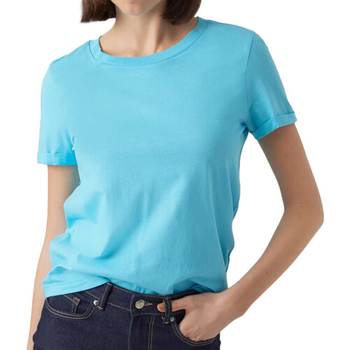Kleidung Damen T-Shirts & Poloshirts Vero Moda 10243889 Blau