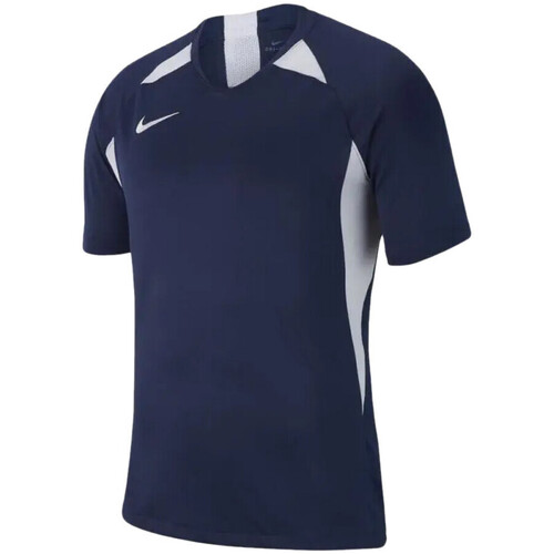 Kleidung Jungen T-Shirts & Poloshirts Nike AJ1010-410 Blau