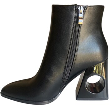 Schuhe Damen Ankle Boots Exé Shoes Exe' M4476-E2571 Stiefeletten Frau Schwarz
