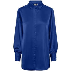 Kleidung Damen Tops / Blusen Y.a.s YAS Noos Pella Shirt L/S - Surf The Web Blau