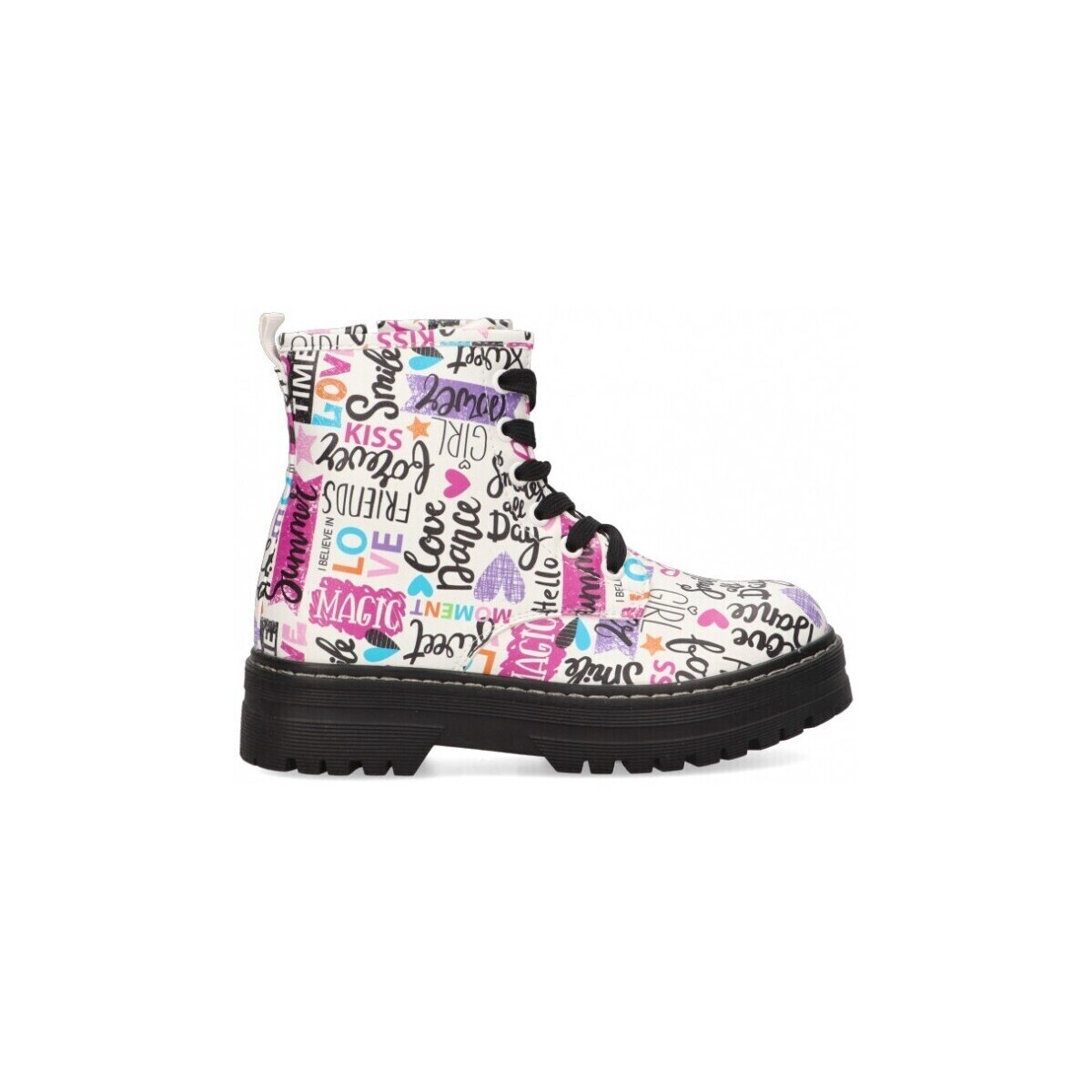 Schuhe Mädchen Low Boots Luna Kids 71852 Weiss