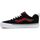 Schuhe Damen Sneaker Vans KNU SKOOL - VN0009QC3M5-BLACK/RED Schwarz