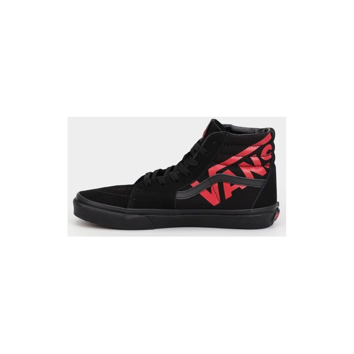 Schuhe Kinder Sneaker Vans SK8-HI JN - VN0A4UI2458-BLACK/RED Schwarz