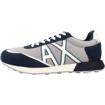 Schuhe Herren Sneaker EAX XUX157 XV588 Blau