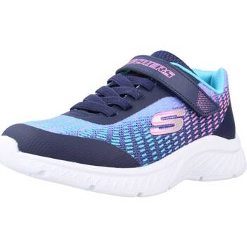 Schuhe Mädchen Sneaker Low Skechers MICROSPEC PLUS Blau