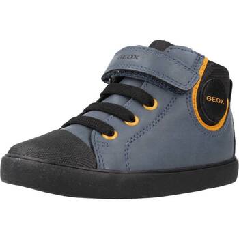Schuhe Jungen Sneaker Low Geox B GISLI BOY Blau