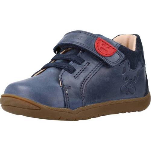 Schuhe Jungen Derby-Schuhe & Richelieu Geox B MACCHIA BOY Blau