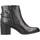 Schuhe Damen Low Boots Geox D36FSA 00043 D NEW ASHEEL Schwarz