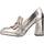 Schuhe Damen Slipper Lodi LIN2017 Silbern