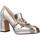 Schuhe Damen Slipper Lodi LIN2017 Silbern