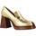 Schuhe Damen Slipper Angel Alarcon TIN Gold