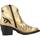 Schuhe Damen Low Boots Nemonic 2353N Gold