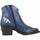 Schuhe Damen Low Boots Nemonic 2353N Blau