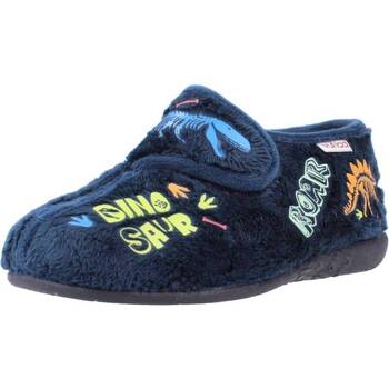 Schuhe Jungen Hausschuhe Vulladi 4241 123 Blau