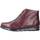 Schuhe Damen Low Boots Fluchos F0356 Rot