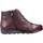 Schuhe Damen Low Boots Fluchos F0356 Rot