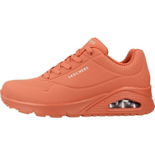 Schuhe Damen Sneaker Skechers UNO STAND ON AIR Orange
