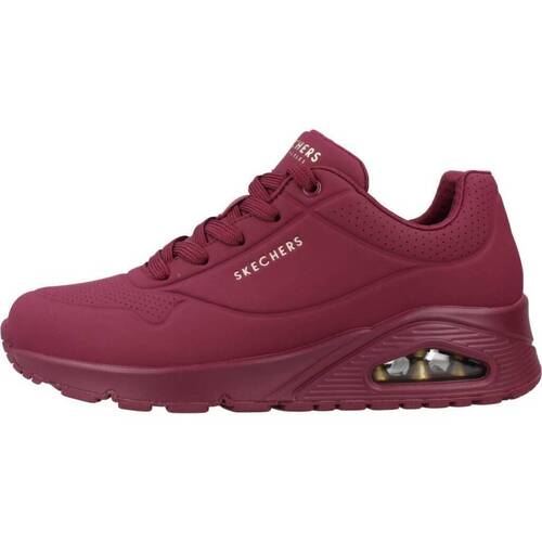 Schuhe Damen Sneaker Skechers UNO- STAND ON AIR Rot