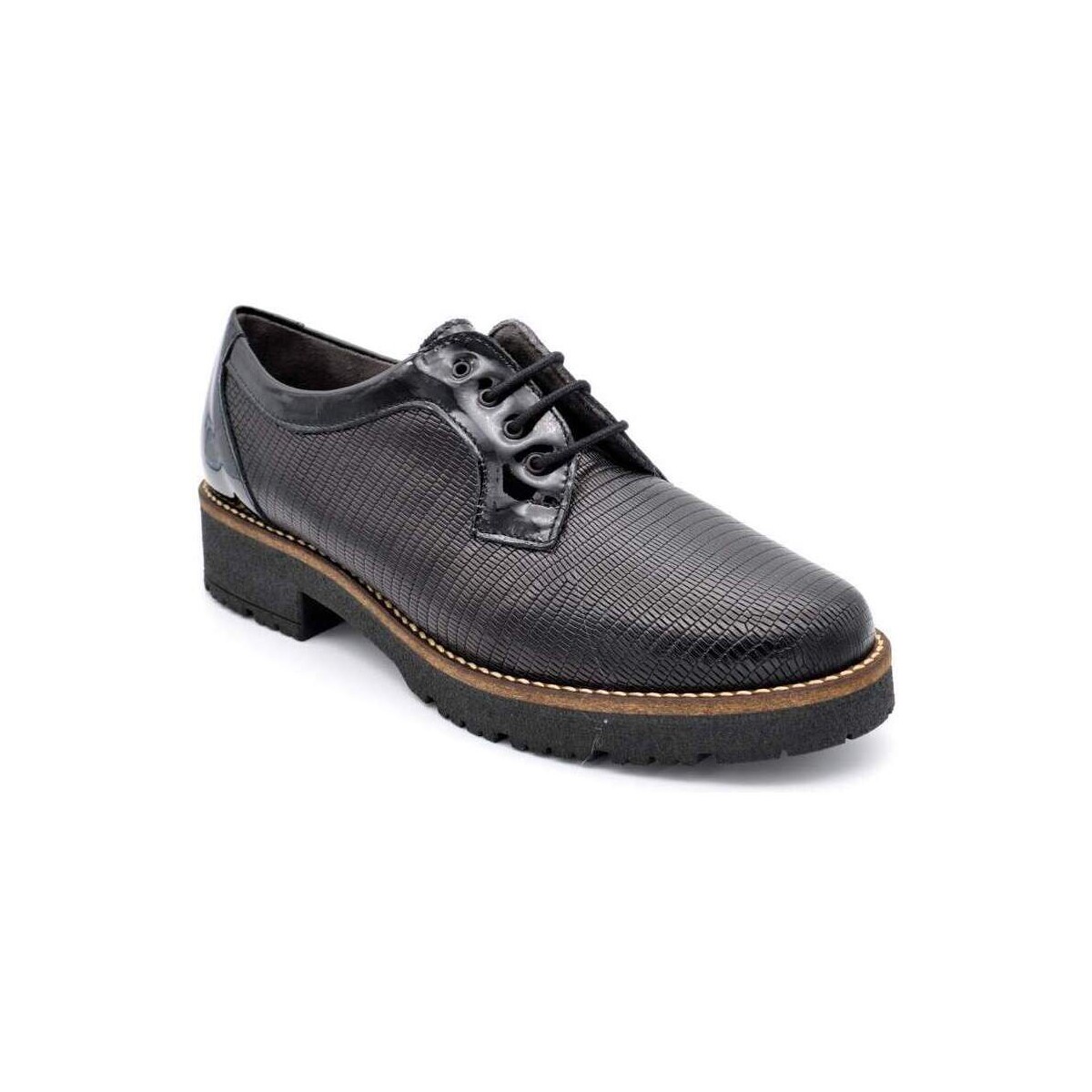 Schuhe Damen Derby-Schuhe & Richelieu Pitillos 5378 Schwarz