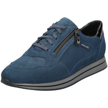 Schuhe Damen Derby-Schuhe & Richelieu Mephisto Schnuerschuhe LEENIE BUCKSOFT 690L/VERNICALF 4200 PEACOK BLUE Blau