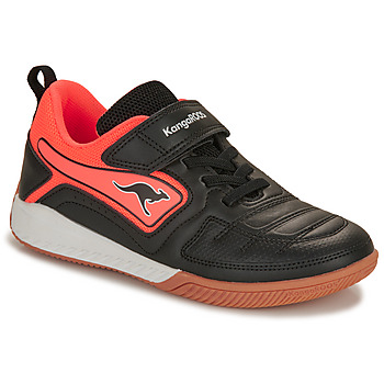 Schuhe Kinder Indoorschuhe Kangaroos K5-Block EV Schwarz / Rot