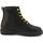 Schuhe Herren Stiefel Shone D551-006 Black/Yellow Schwarz