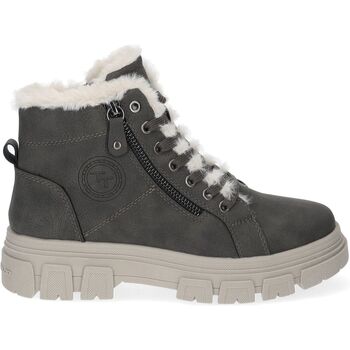Schuhe Damen Boots Tom Tailor 6390890004 Stiefelette Grau