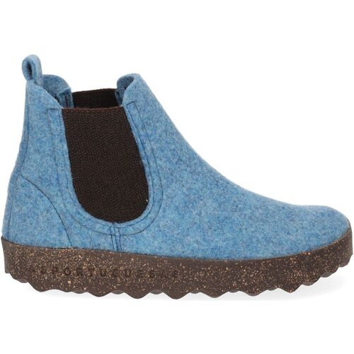 Schuhe Damen Boots Asportuguesas Stiefelette Blau