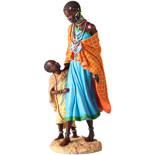 Home Statuetten und Figuren Signes Grimalt Afrikanische Figur Blau