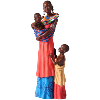 Home Statuetten und Figuren Signes Grimalt Afrikanische Figur Rot
