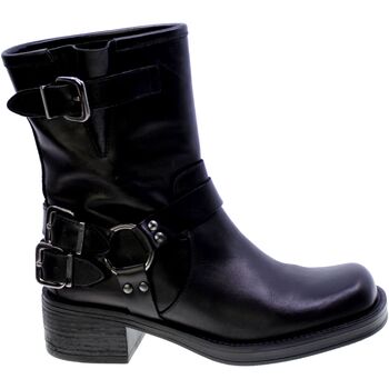 Schuhe Damen Low Boots Numero.6 Roma 143630 Schwarz