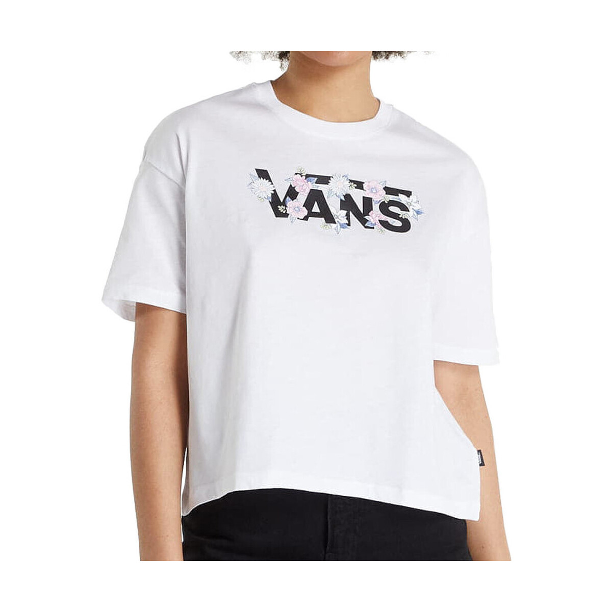 Kleidung Damen T-Shirts & Poloshirts Vans VN0A5LCNWHT Weiss