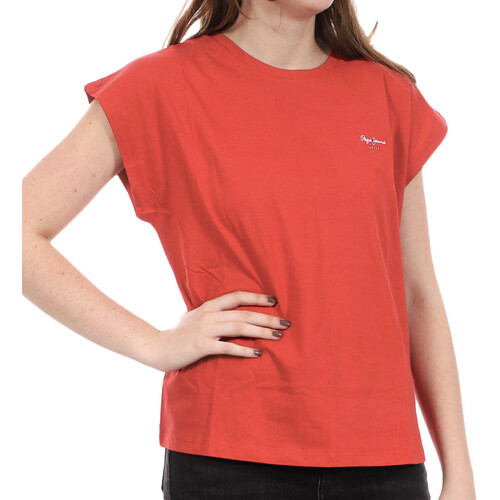 Kleidung Damen T-Shirts & Poloshirts Pepe jeans PL504821 Rot
