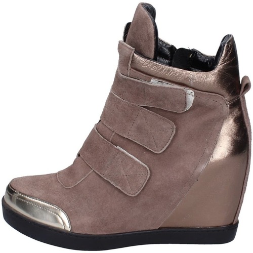 Schuhe Damen Low Boots Luciano Barachini EY221 Beige