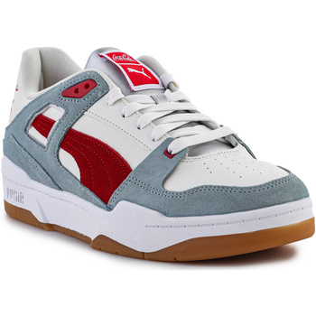 Schuhe Herren Sneaker Low Puma Slipstream Coca Cola 387027 01 Multicolor