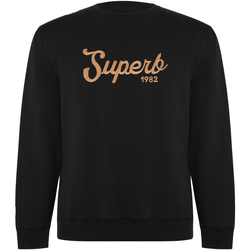 Kleidung Herren Sweatshirts Superb 1982 SPRBSU-001-BLACK Schwarz