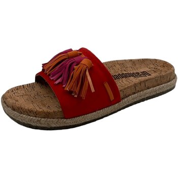 Schuhe Damen Pantoletten / Clogs Sioux Pantoletten INGEMARA-70 67401 Rot