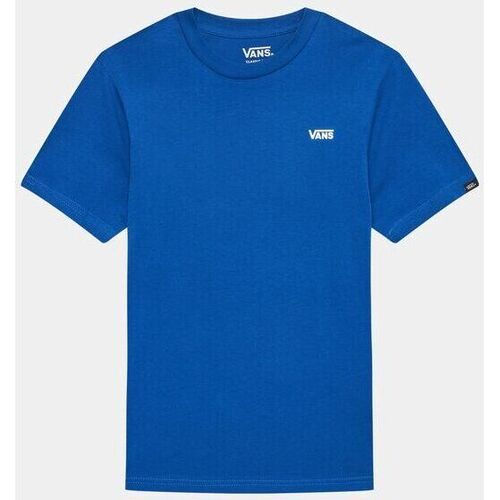 Kleidung Kinder T-Shirts & Poloshirts Vans VN0A4MQ3 CHEST TEE-BLUE Blau