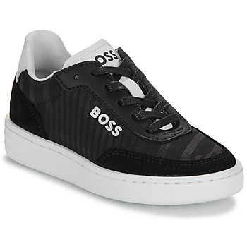 Schuhe Jungen Sneaker Low BOSS CASUAL J50858 Schwarz
