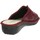 Schuhe Damen Pantoletten Valleverde 37300 Rot