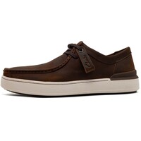Schuhe Herren Derby-Schuhe & Richelieu Clarks Courtlitewally Beeswax Leather Braun