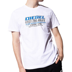 Kleidung Herren T-Shirts & Poloshirts Diesel A02970-0GRAI Weiss