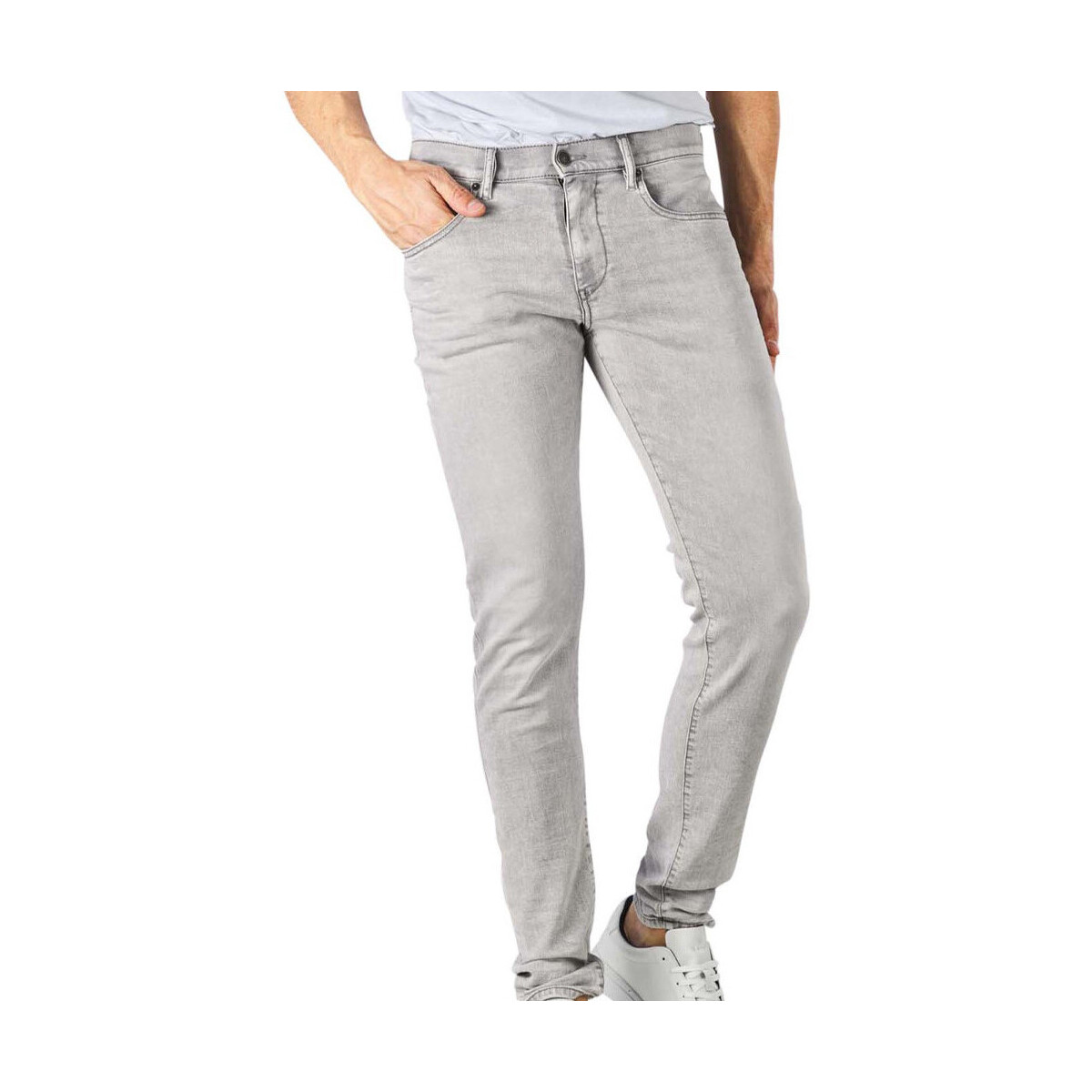 Kleidung Herren Slim Fit Jeans Diesel 00SPW4-069RE Grau