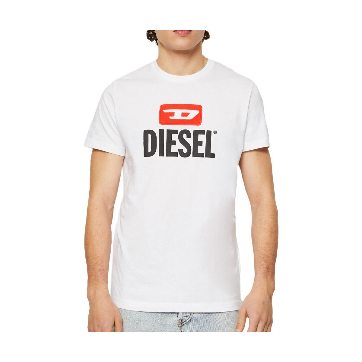 Kleidung Herren T-Shirts & Poloshirts Diesel A09750-RPATI Weiss