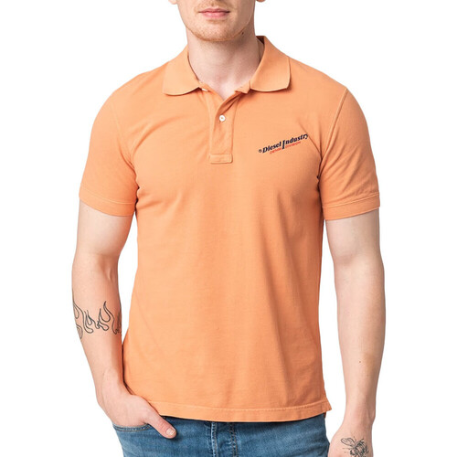 Kleidung Herren Polohemden Diesel A03860-0HEAM Orange