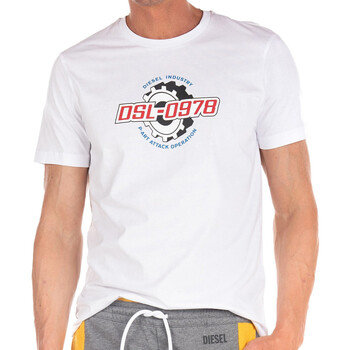 Kleidung Herren T-Shirts Diesel A02971-0GRAI Weiss