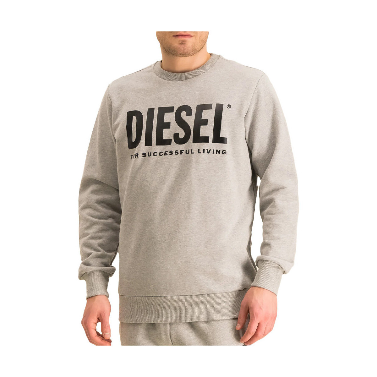 Kleidung Herren Sweatshirts Diesel 00SWFH-0BAWT Grau