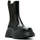 Schuhe Damen Low Boots Camper  Schwarz