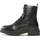 Schuhe Damen Low Boots Geox  Schwarz